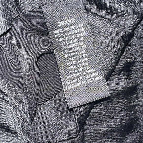 Axist Men's Black Dress Pants - Picture 3 of 5